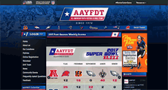Desktop Screenshot of aayfdt.org
